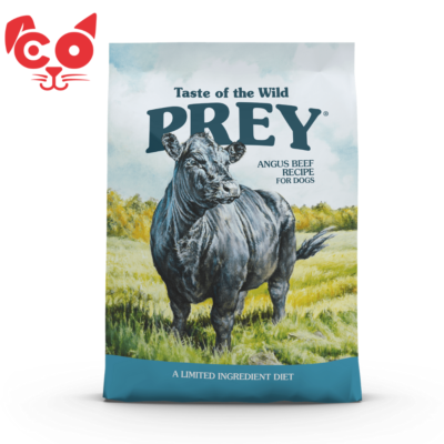 TASTE OF DE WILD PREY ANGUS BEEF PERRO