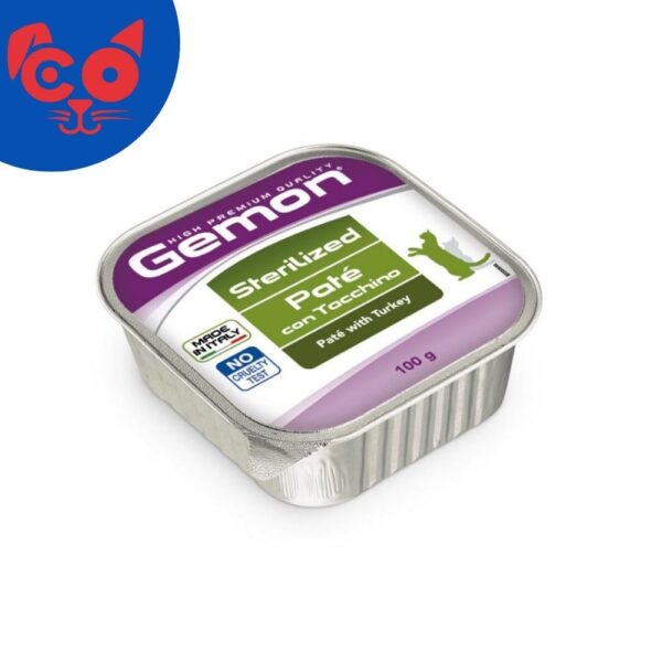 458 GEMON CAT STERILIZED PATE 100G