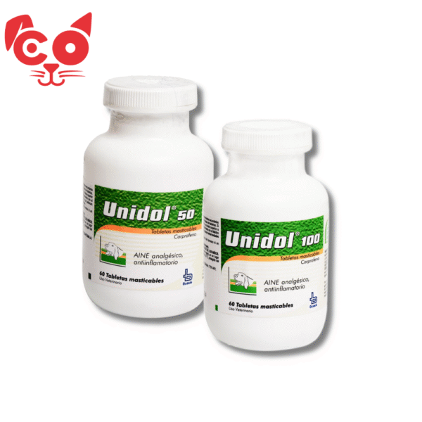 UNIDOL POR 60 TABLETAS MASTICABLES