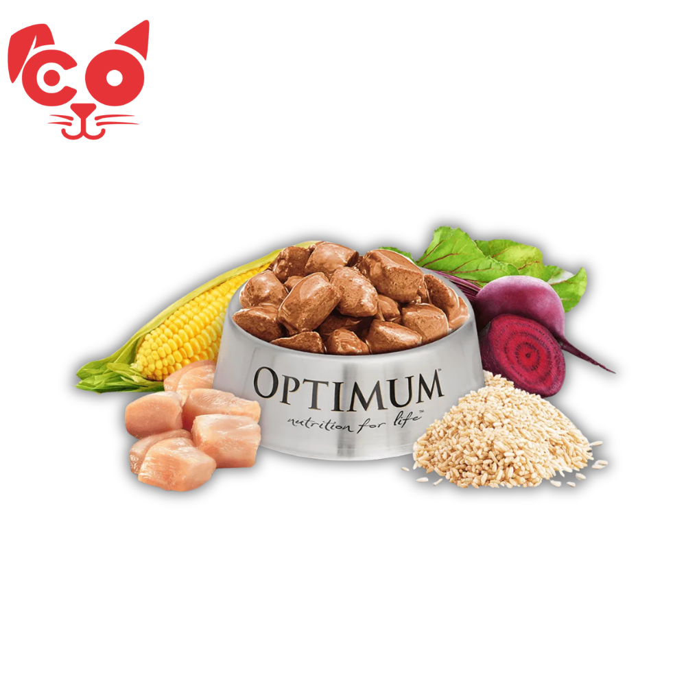 POUCH OPTIMUM CAT ADULT POLLO 85 G - Image 2