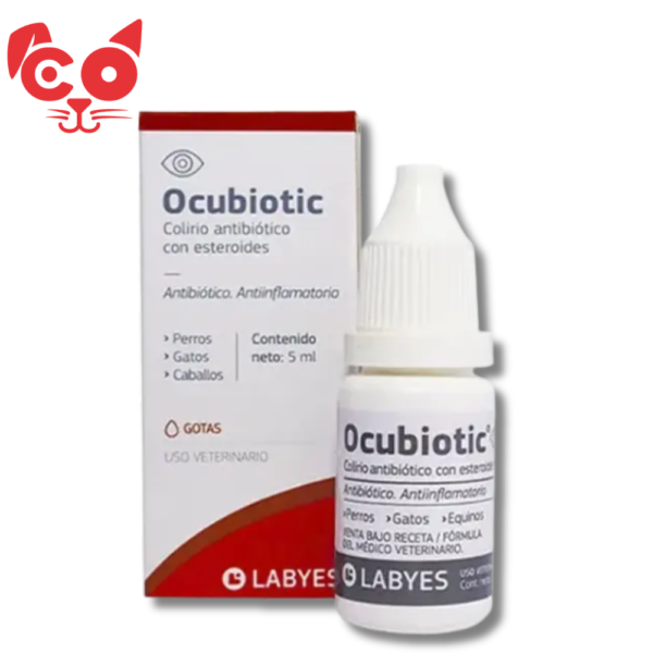 492 OCUBIOTIC COLIRIO CON ESTEROIDES X 5 ML