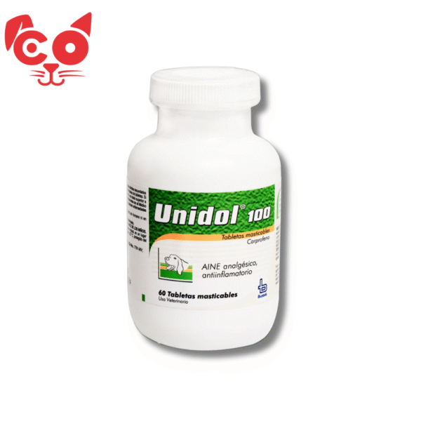 UNIDOL POR 60 TABLETAS MASTICABLES
