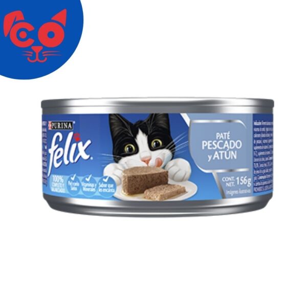 542 LATA FELIX PATÉ DE PESCADO Y ATUN 156 GR