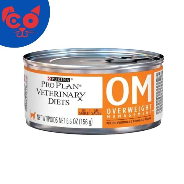 LATA PRO PLAN VETERINARY OM FELINO 156 GR
