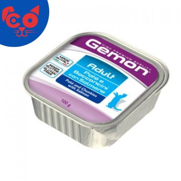 611 PATE GEMON GATO ADULTO 100G
