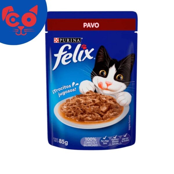 624 POUCH FELIX PAVO 85 GR