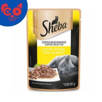 POUCH SHEBA POLLO AL HORNO 85 G