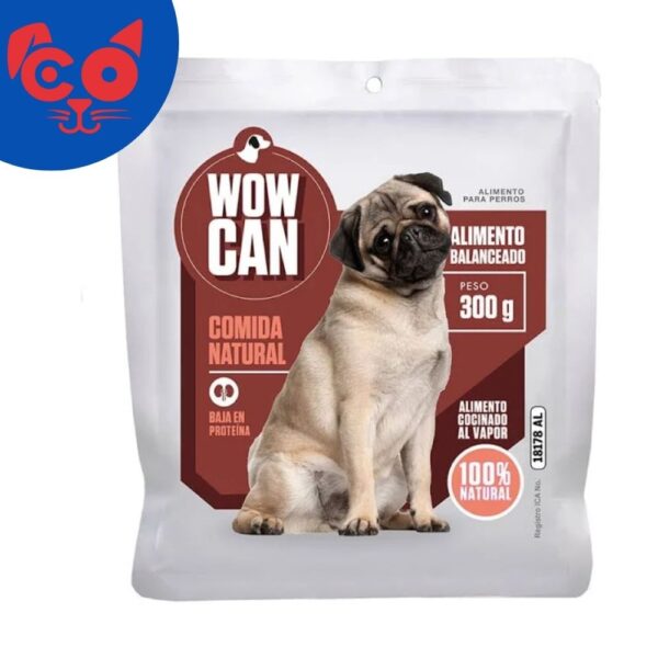 677 WOW CAN COMIDA NATURAL BAJA EN PROTEINA 300G
