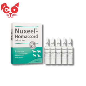 NUXEEL HOMACORD AD US VET X 5 AMPOLLAS