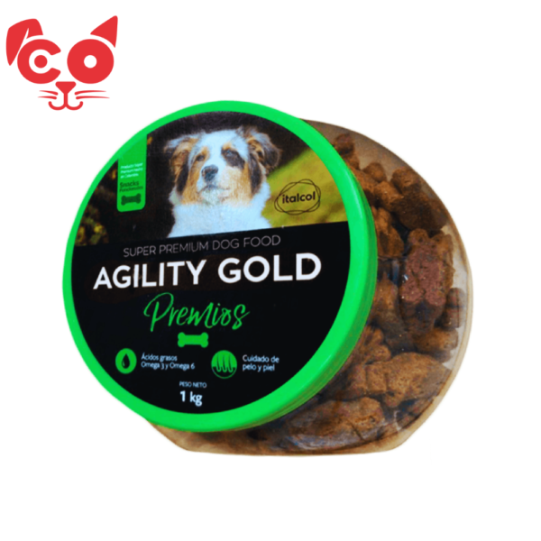 AGILITY GOLD BOMBONERA PREMIOS