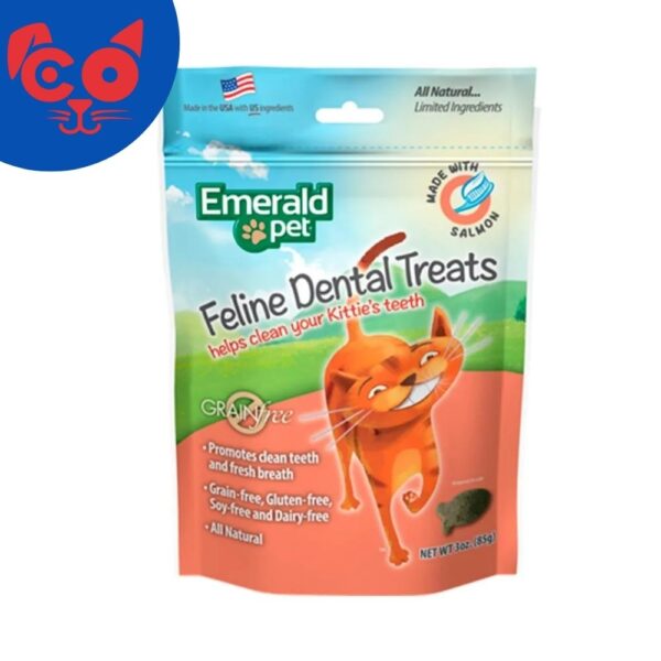 841 SNACK EMERALD PET CAT DENTAL SALMON