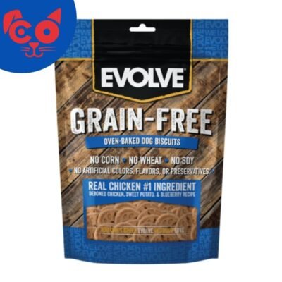 SNACK EVOLVE DOG GRAIN FREE POLLO 340 GR