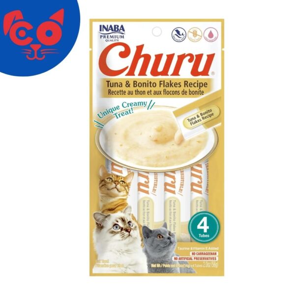 859 SNACK INABA CHURU ATUN Y BONITO FLAKES RECIPE 4UND