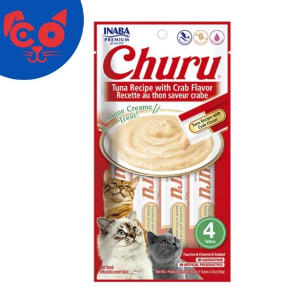 861 SNACK INABA CHURU ATUN Y CANGREJO 4 UND