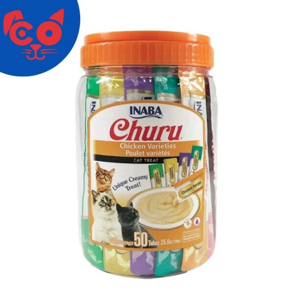 875 SNACK INABA CHURU BOMBONERA SABORES SURTIDOS 50 UND