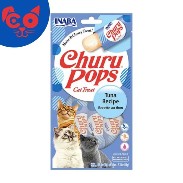 884 SNACK INABA CHURU POPS ATUN 4 UND