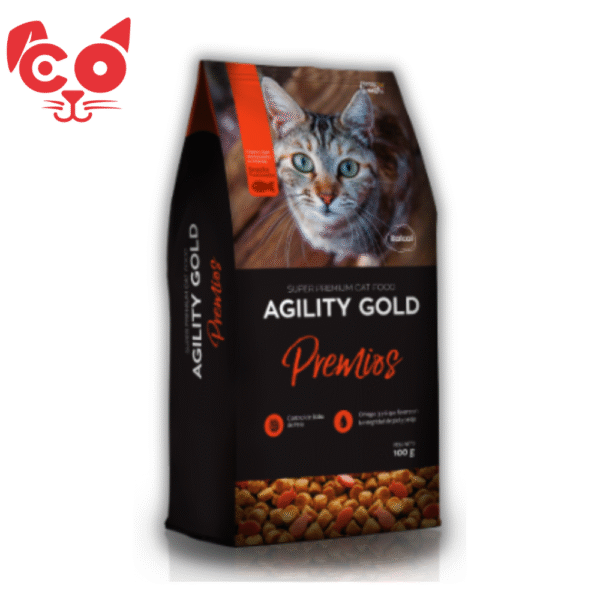 9 PREMIOS AGILITY GOLD GATOS 100G