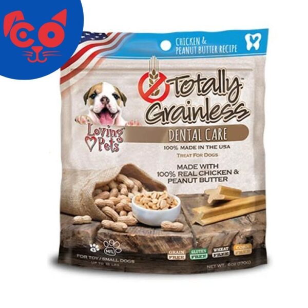 905 SNACK TOTALLY GRAINLESS DENTAL POLLO Y MANTEQUILLA DE MANI 170 G