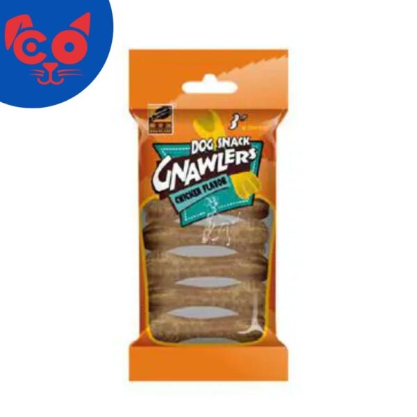 910 SNACKS GNAWLERS CHICKEN FLAVOR 6 UD