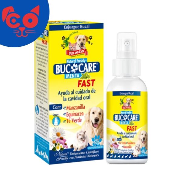963 BUCOCARE SPRAY ENJUAGUE BUCAL NATURAL FRESHLY 60G