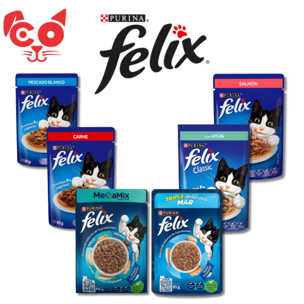 POUCH COMIDA HUMEDA FELIX