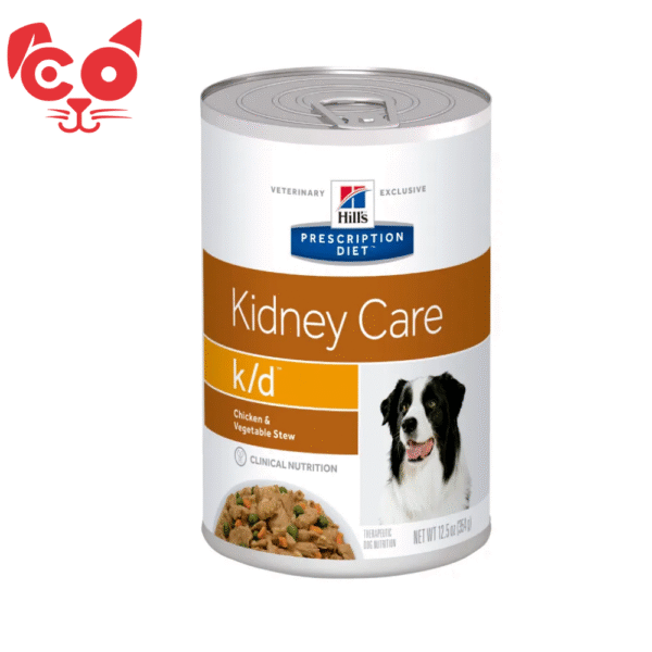 MascotasCO (103) HILLS ALIMENTO PARA PERRO K/D ESTOFADO CHICKEN & VEG 12,5OZ