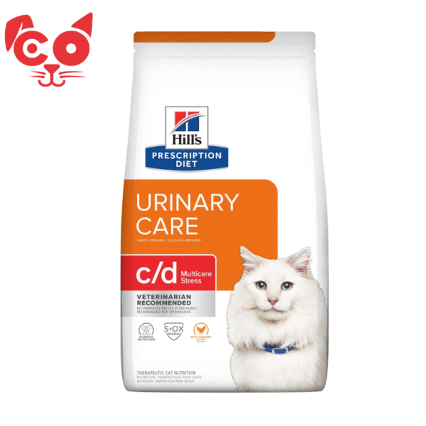 MascotasCO (14) HILLS ALIMENTO PARA GATO C/D MULTICARE STREES CHICKEN 4Lb