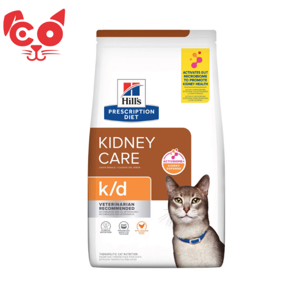 MascotasCO (17) HILLS ALIMENTO PARA GATO K/D 4Lb