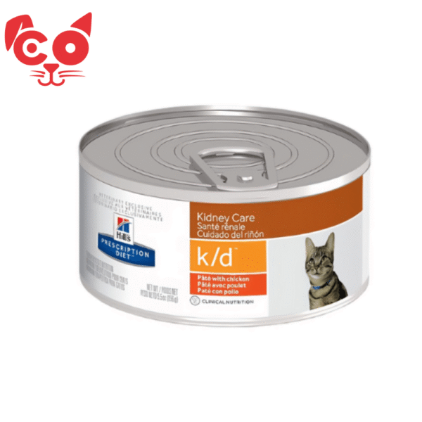 MascotasCO (88) HILLS ALIMENTO PARA GATO K/D CHICKEN 5,5OZ