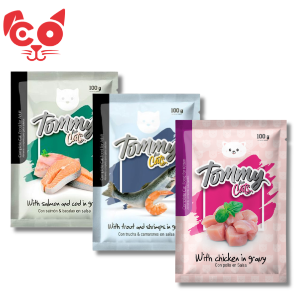 POUCH TOMMY FOR CAT 100G
