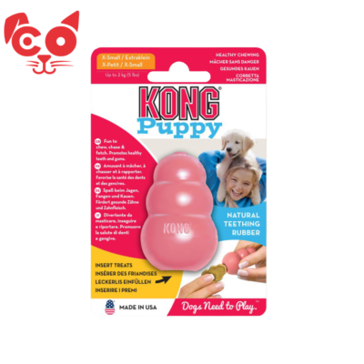 KONG PERRO CAUCHO PUPPY PORTAPASABOCAS