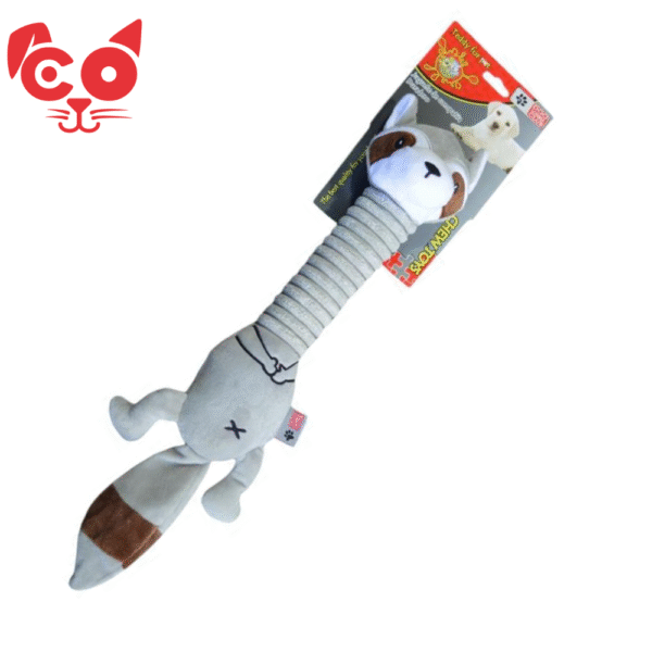 12 JUGUETE IMPORT PELUCHE MAPACHE ALARGADO
