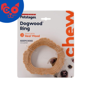 JUGUETE PARA PERRO PETSTAGES DOGWOOD MADERA RING