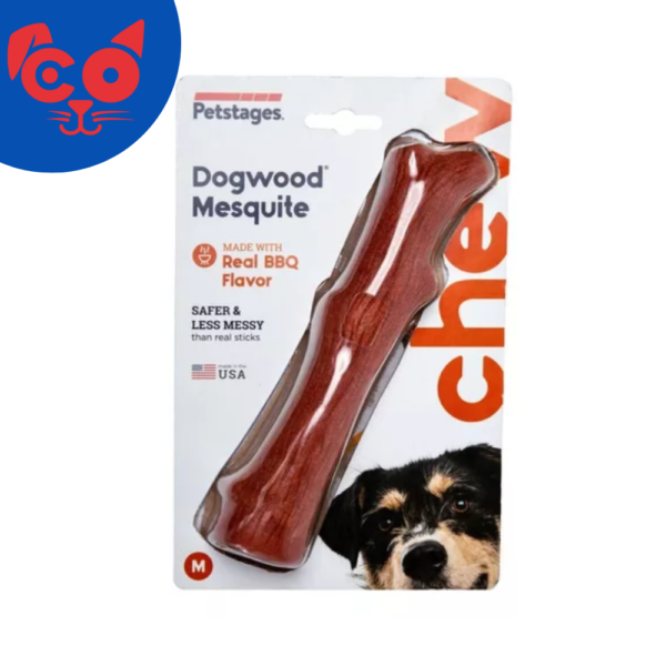14 JUGUETE PARA PERRO PETSTAGES DOGWOOD MESQUITE BBQ