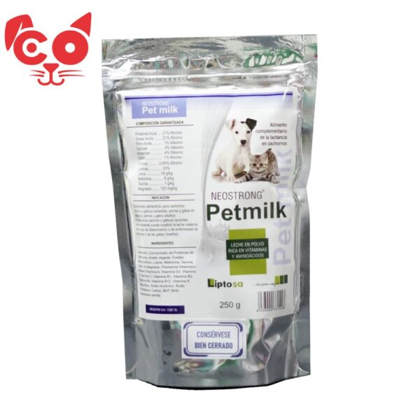 LACTOREEMPLAZADOR PETMILK NEOSTRONG BOLSA 250 GR