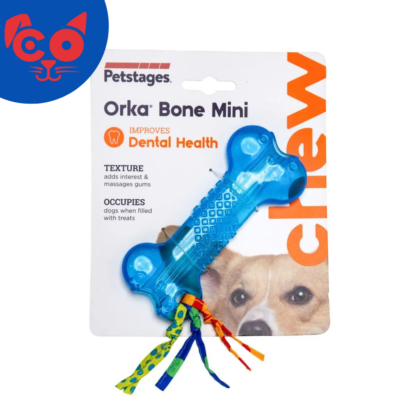 JUGUETE PARA PERRO PETSTAGES ORKA HUESO MINI
