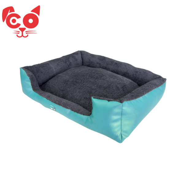 CAMA PARA MASCOTA TIPO CUERO Y OVEJERO