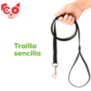 COLLAR TIPO PECHERA CON TRAILLA GABE PETS