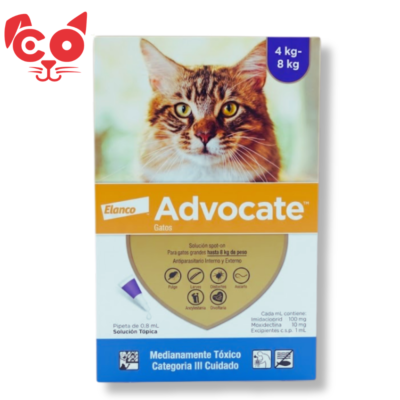 ADVOCATE GATOS HASTA 8KG