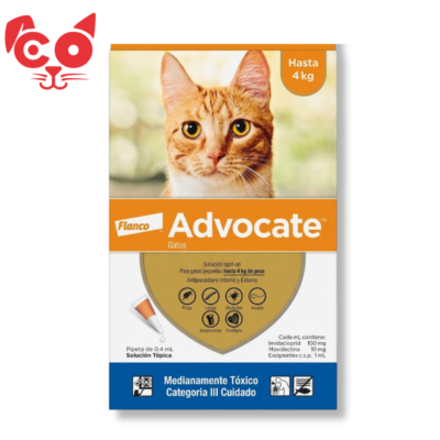 ADVOCATE GATO HASTA 4 KG