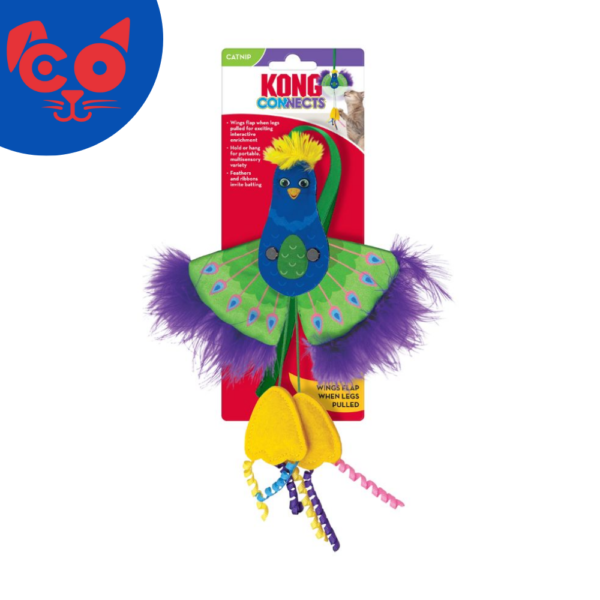 KONG GATO JUGUETE CONNECTS PEACOCK
