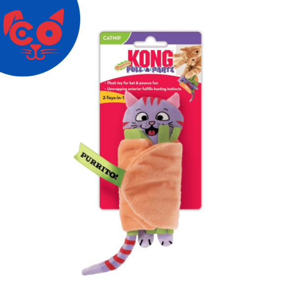 41 KONG GATO JUGUETE PULL A PART PURRITO