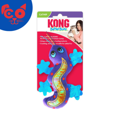 KONG GATO PELUCHE BUZZ GECKO