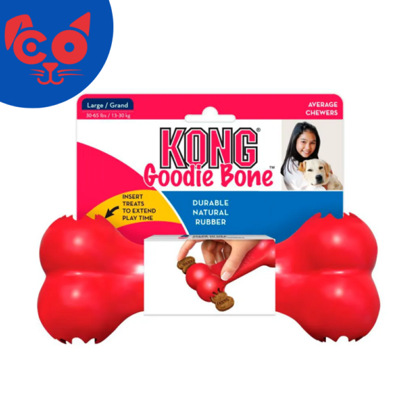 50 KONG PERRO CAUCHO CLASSIC HUESO