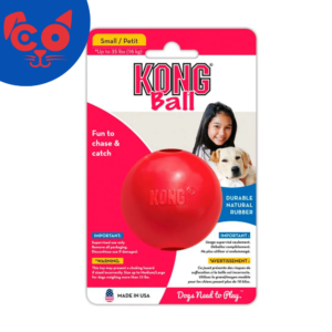 KONG PERRO CAUCHO CLASSIC PELOTA SMALL