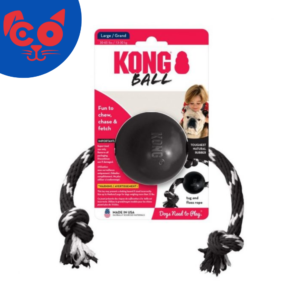 KONG PERRO CAUCHO EXTREME PELOTA LAZO LARGE