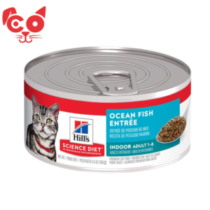 HILLS PARA GATO ADULTO INDOOR OCEAN FISH 5.5 OZ
