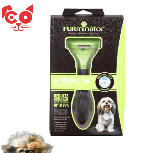 CEPILLO FURMINATOR PERRO PEQUEÑO PELO LARGO