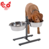 COMEDERO ACERO INOXIDABLE ELEVADO AJUSTABLE