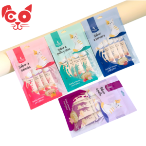 SNACK CREMOSO CALABAZA PARA GATO X5 UND